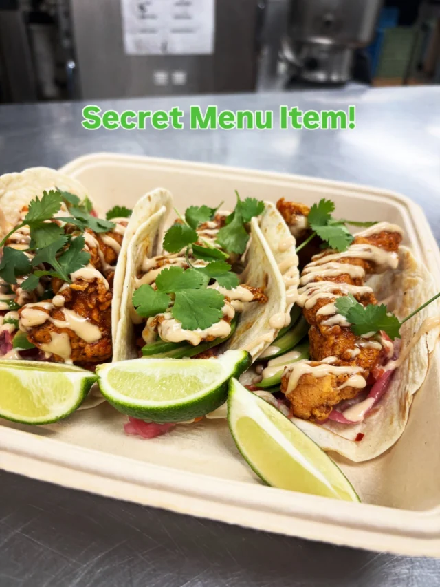 Secret menu item! Wok-O-Tacos! Buttermilk fried chicken dressed in Korean BBQ, fresh avocado, house made kimchi, brined onions, cilantro and soyoli. By request in house and through online or DoorDash delivery. 

Open 7 days a week! Mon-Sun 8-3
We’re delivering through door dash 

#eatduluth #foodiesofduluth#craftingsomethinggreat #duluthmn 
#mnfoodies munchies friedchicken chickenandwaffles brunch duluthgrill